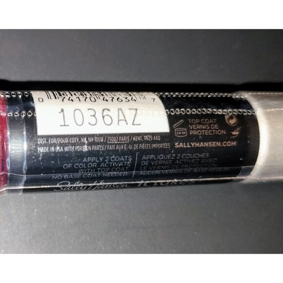 Sally Hansen Miracle Gel It Takes Two Nail Color 980 Can't Beet Royalty Top Coat - Picture 13 of 16